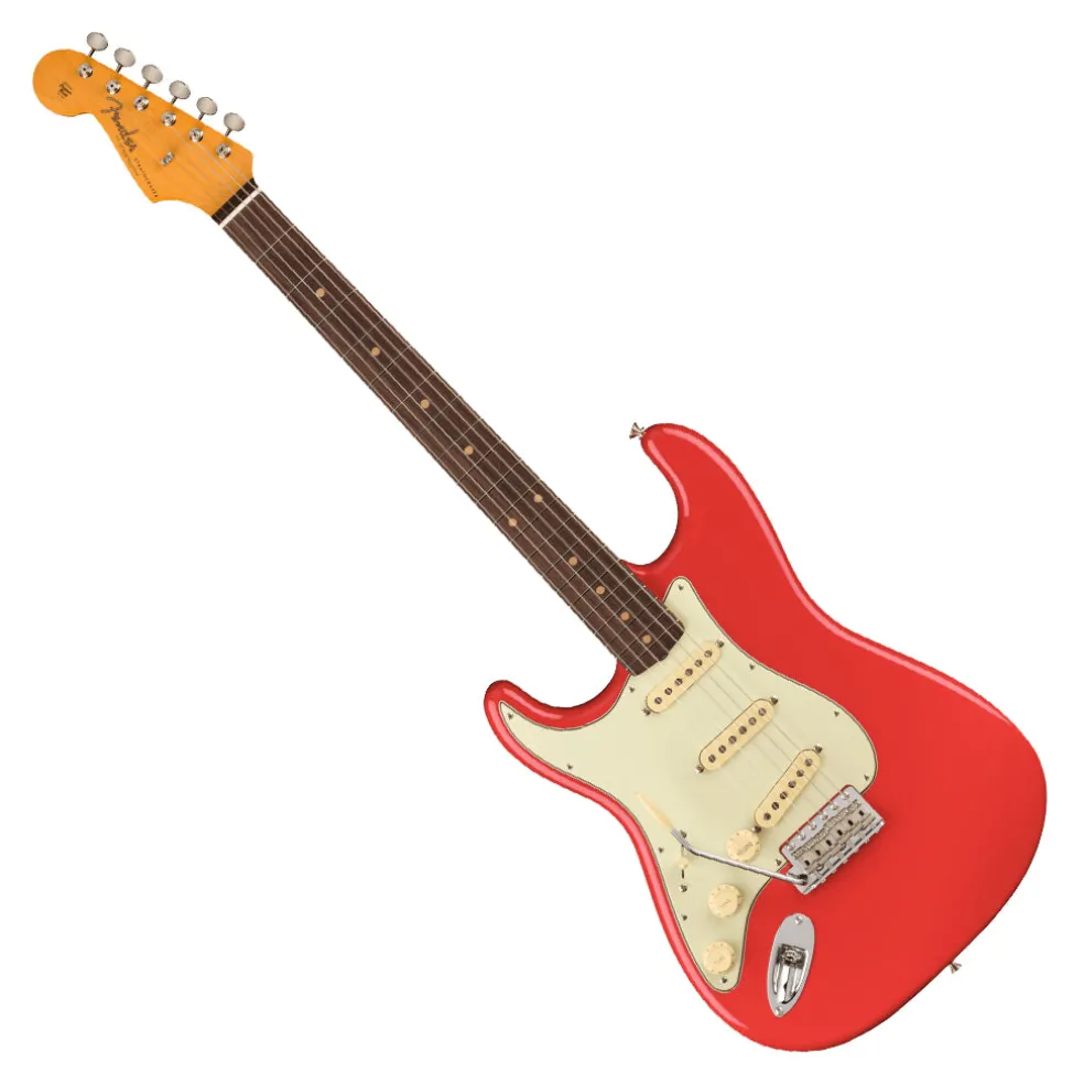Fender American Vintage II 1961 Stratocaster® Left-Hand, Rosewood Fingerboard, Fiesta Red