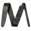 Fender Artisan Crafted Leather Strap Black