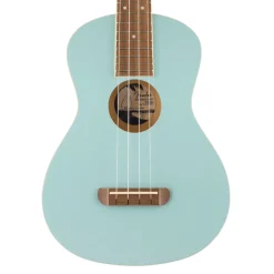 Fender Avalon Tenor Ukulele, Walnut Fingerboard, Daphne Blue