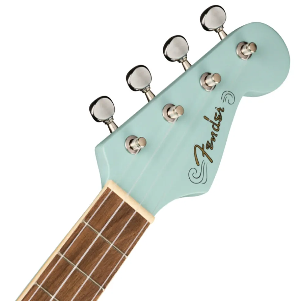 Fender Avalon Tenor Ukulele, Walnut Fingerboard, Daphne Blue