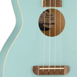 Fender Avalon Tenor Ukulele, Walnut Fingerboard, Daphne Blue