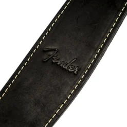 Fender Ball Glove Leather Strap - 2.5 inch Black
