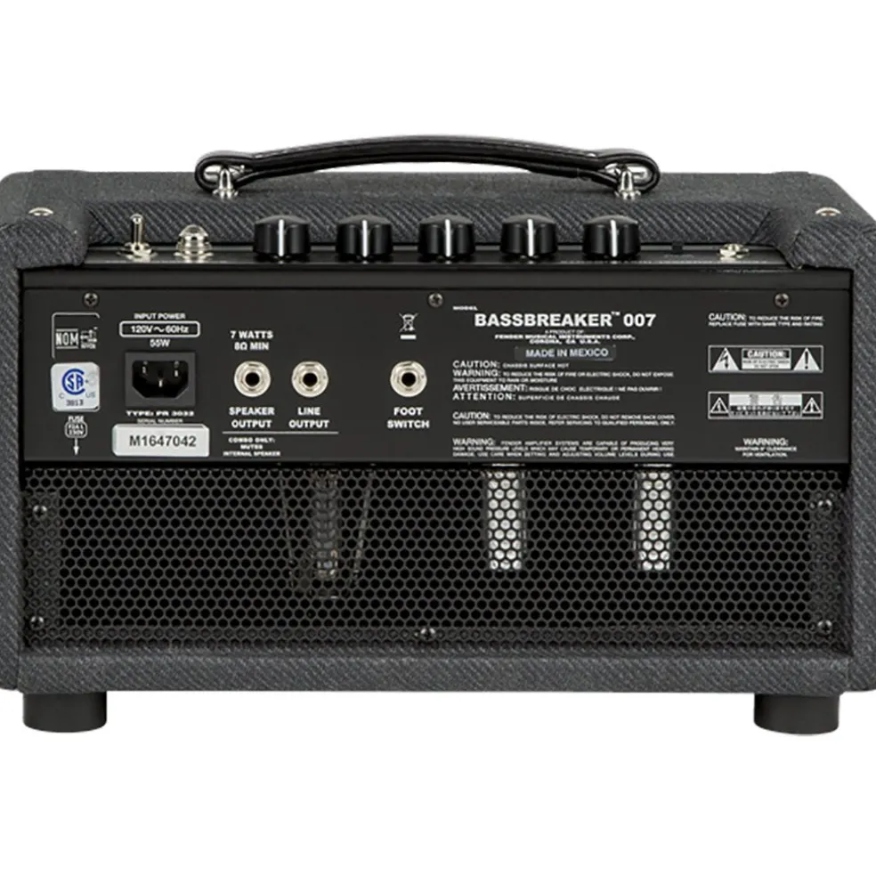 Fender Bassbreaker 007 - 7W Tube Amp Head