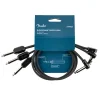Fender Blockchain 16" Cable 3 Pack Angle/Straight