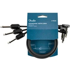 Fender Blockchain 24" Cable 3 Pack Angle/Straight