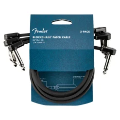 Fender Blockchain 24" Cable 3 Pack Angle/Angle