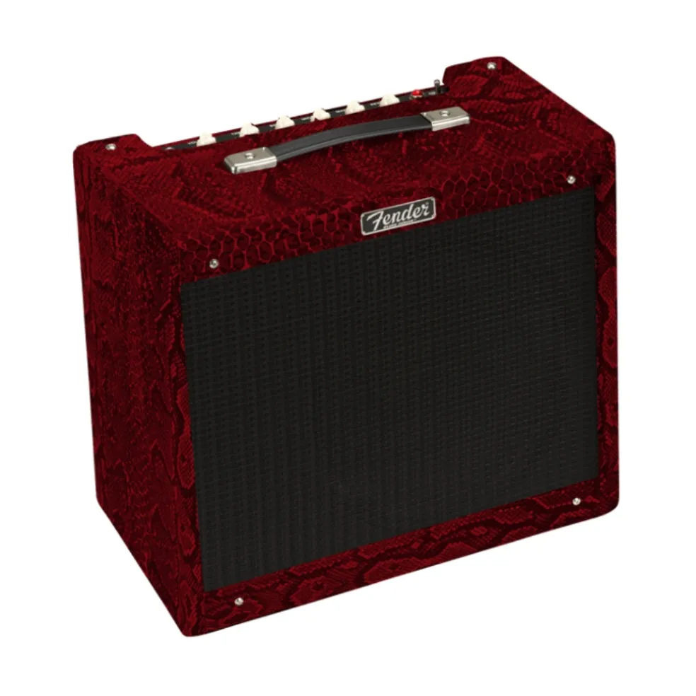 Fender Blues Junior IV 1 x 12-inch Tube Combo Amp - Red Snakeskin/Black