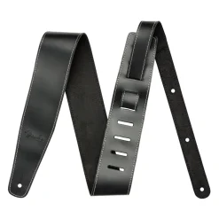 Fender Broken In Leather Strap in Black