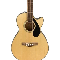 Fender CB-60SCE Acoustic Bass - Natural - Laurel
