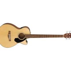 Fender CB-60SCE Acoustic Bass - Natural - Laurel