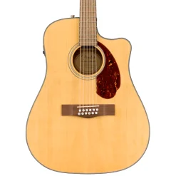Fender CD-140SCE 12-String, Walnut Fingerboard, Natural w/Case