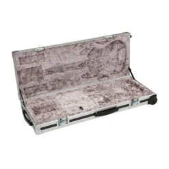 Fender CEO Flight Case with Wheels - Black and Silver
