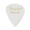 Fender Classic Celluloid 351 Shape Picks Medium White 12 Pack