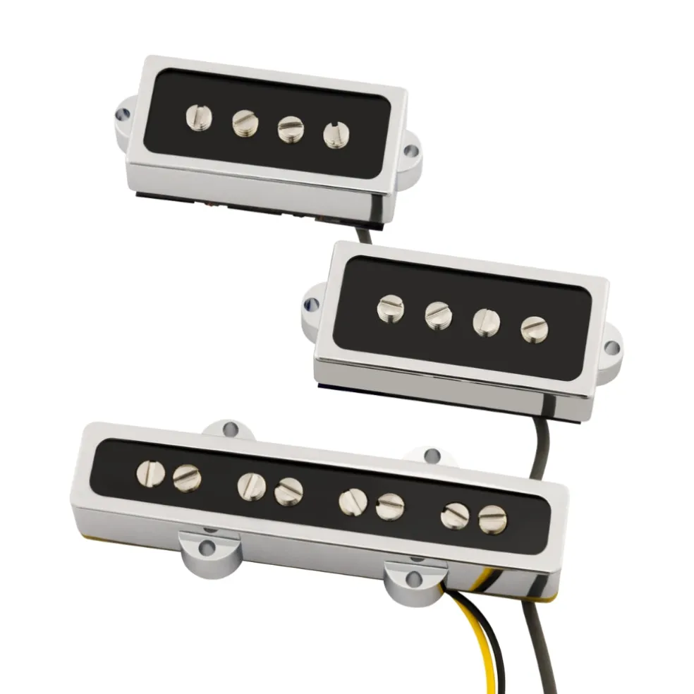 Fender Cobalt Chrome PJ Bass Pickup Set