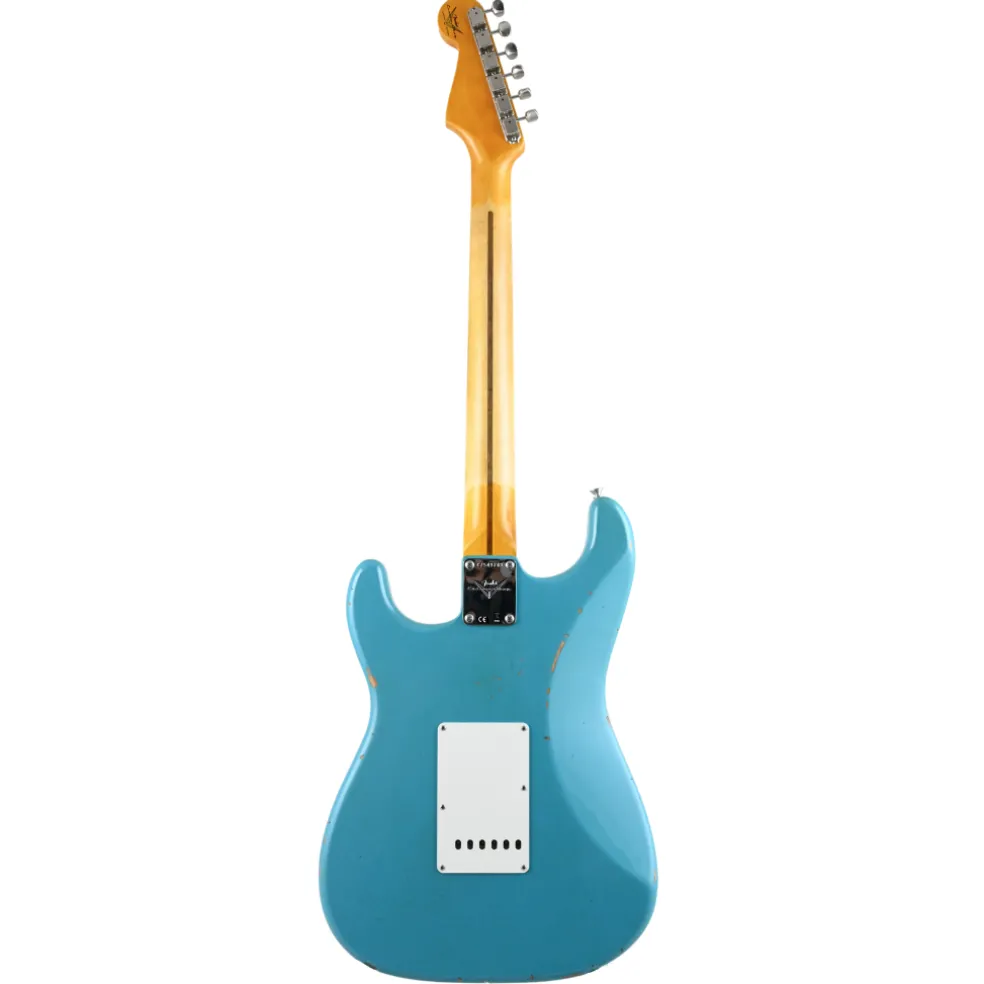 Fender Custom Shop - 2020 56 Stratocaster - Faded Taos Turquoise Relic