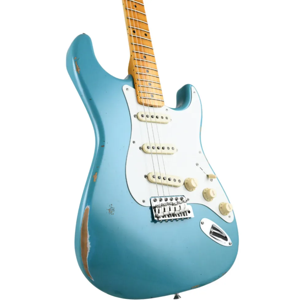 Fender Custom Shop - 2020 56 Stratocaster - Faded Taos Turquoise Relic
