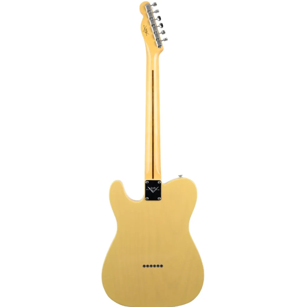 Fender Custom Shop 1950 Double Esquire® DLX Closet Classic, 1-Piece Rift Sawn Maple Neck, Faded Nocaster® Blonde