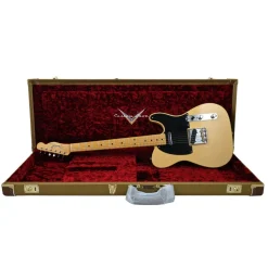 Fender Custom Shop 1950 Double Esquire® DLX Closet Classic, 1-Piece Rift Sawn Maple Neck, Faded Nocaster® Blonde