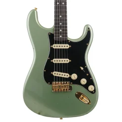 Fender Custom Shop 1965 Dual-Mag Stratocaster Journeyman Relic - Aged Sage Green Metallic