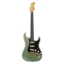 Fender Custom Shop 1965 Dual-Mag Stratocaster Journeyman Relic - Aged Sage Green Metallic