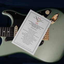Fender Custom Shop 1965 Dual-Mag Stratocaster Journeyman Relic - Aged Sage Green Metallic