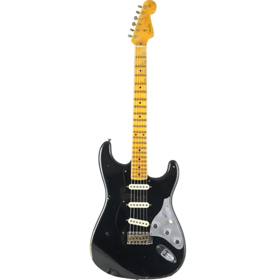 Fender Custom Shop Limited Edition Poblano II Stratocaster® Relic® - Maple Fingerboard - Aged Black