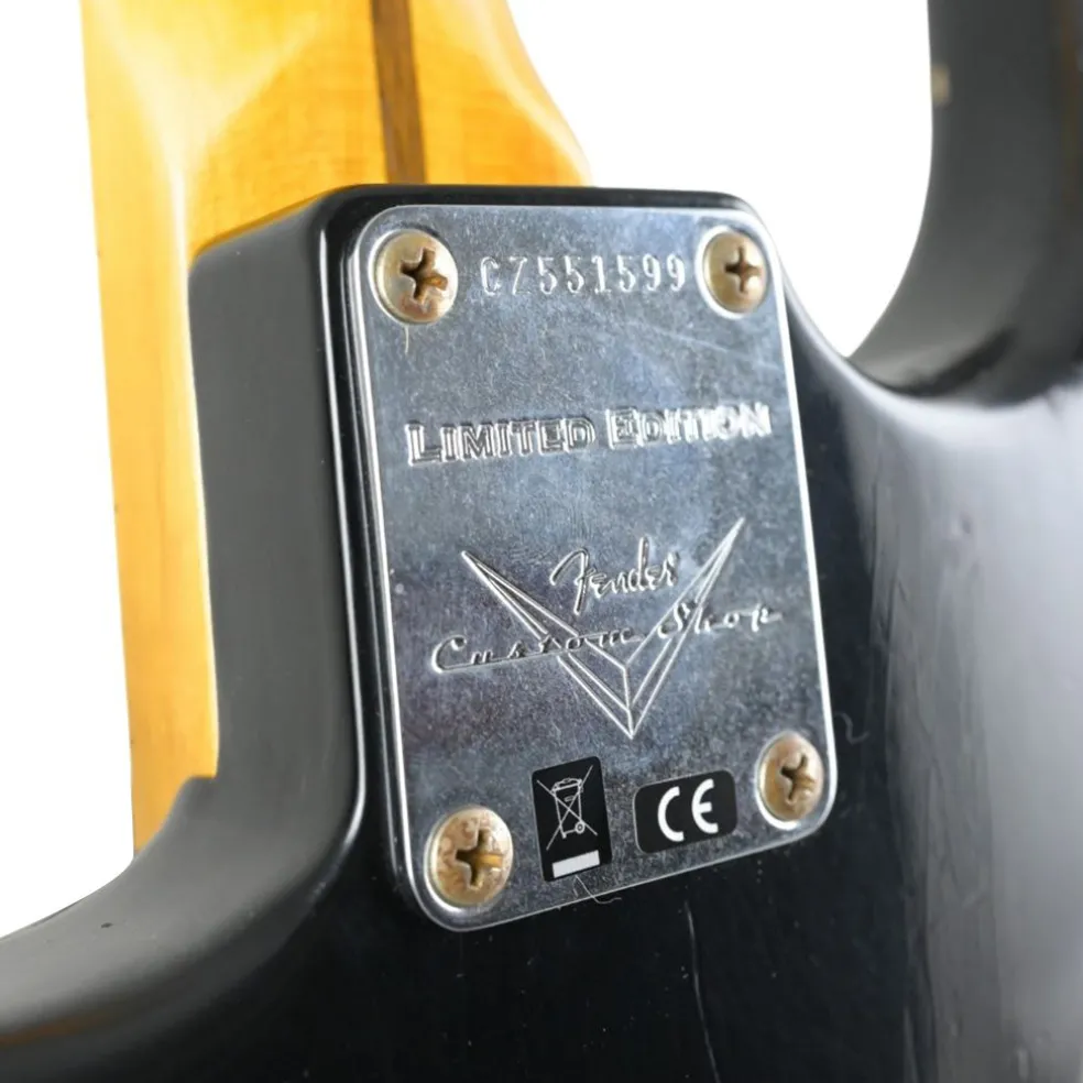 Fender Custom Shop Limited Edition Poblano II Stratocaster® Relic® - Maple Fingerboard - Aged Black