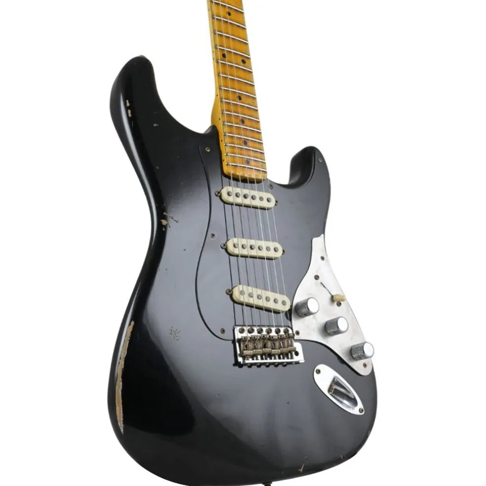 Fender Custom Shop Limited Edition Poblano II Stratocaster® Relic® - Maple Fingerboard - Aged Black