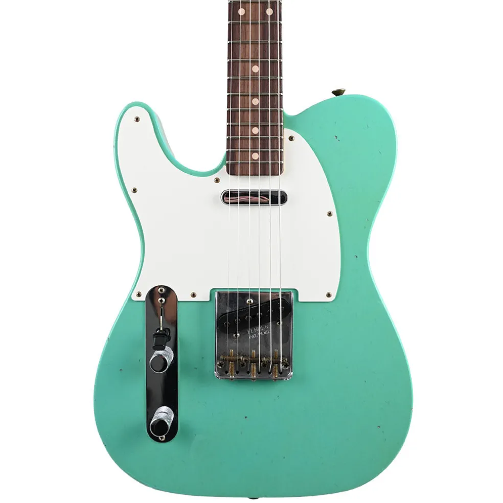 Fender Custom Shop '60 Telecaster - Journeyman Relic - Left Handed - Aged Seafoam Green (Limited Edition)