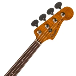 Fender Custom Shop Artisan Maple Burl Jazz Bass NOS Aged Natural