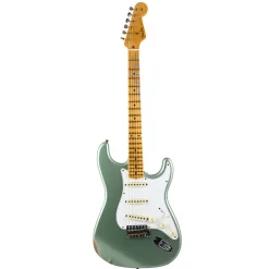 Fender Custom Shop Limited Edition Tomatillo Stratocaster® Special - Relic®, Super Faded Aged Sage Green Metallic