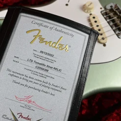 Fender Custom Shop Limited Edition Tomatillo Stratocaster® Special - Relic®, Super Faded Aged Sage Green Metallic
