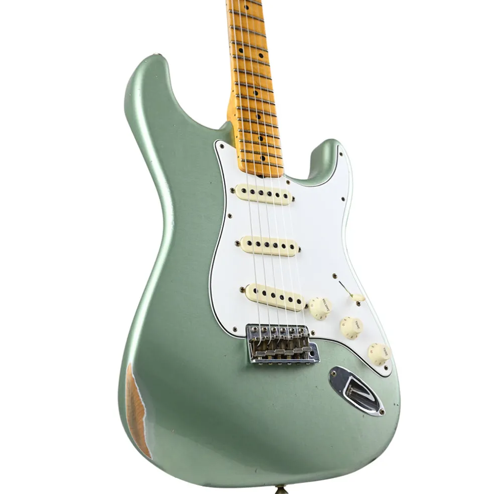 Fender Custom Shop Limited Edition Tomatillo Stratocaster® Special - Relic®, Super Faded Aged Sage Green Metallic