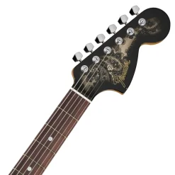 Fender Custom Shop Limited Edition 68 Stratocaster Journeyman Relic with Closet Classic Hardware 3A Rosewood Fingerboard Black Paisley