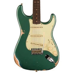 Fender Custom Shop Limited Edition 64 L Series Stratocaster Heavy Relic Aged Sherwood Green Metallic