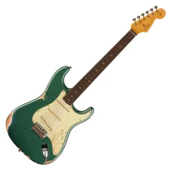 Fender Custom Shop Limited Edition 64 L Series Stratocaster Heavy Relic Aged Sherwood Green Metallic