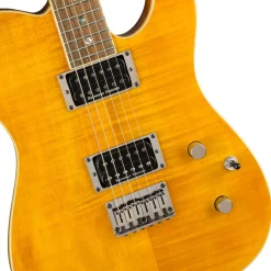 Fender Custom Telecaster HH - Flame Maple Amber - Laurel