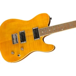 Fender Custom Telecaster HH - Flame Maple Amber - Laurel