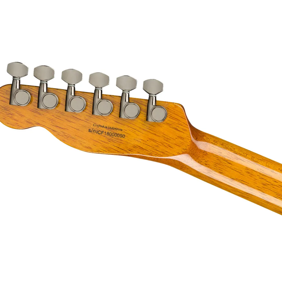 Fender Custom Telecaster HH - Flame Maple Amber - Laurel