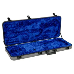 Fender Deluxe Molded Strat/Tele - Silver/Blue