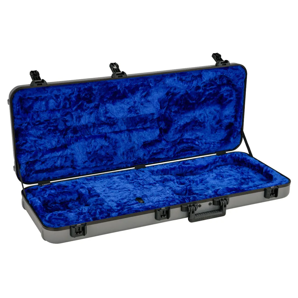 Fender Deluxe Molded Strat/Tele - Silver/Blue