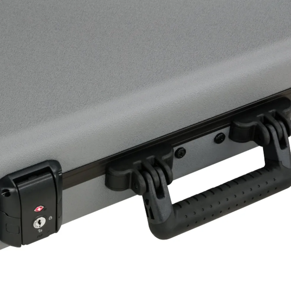 Fender Deluxe Molded Strat/Tele - Silver/Blue