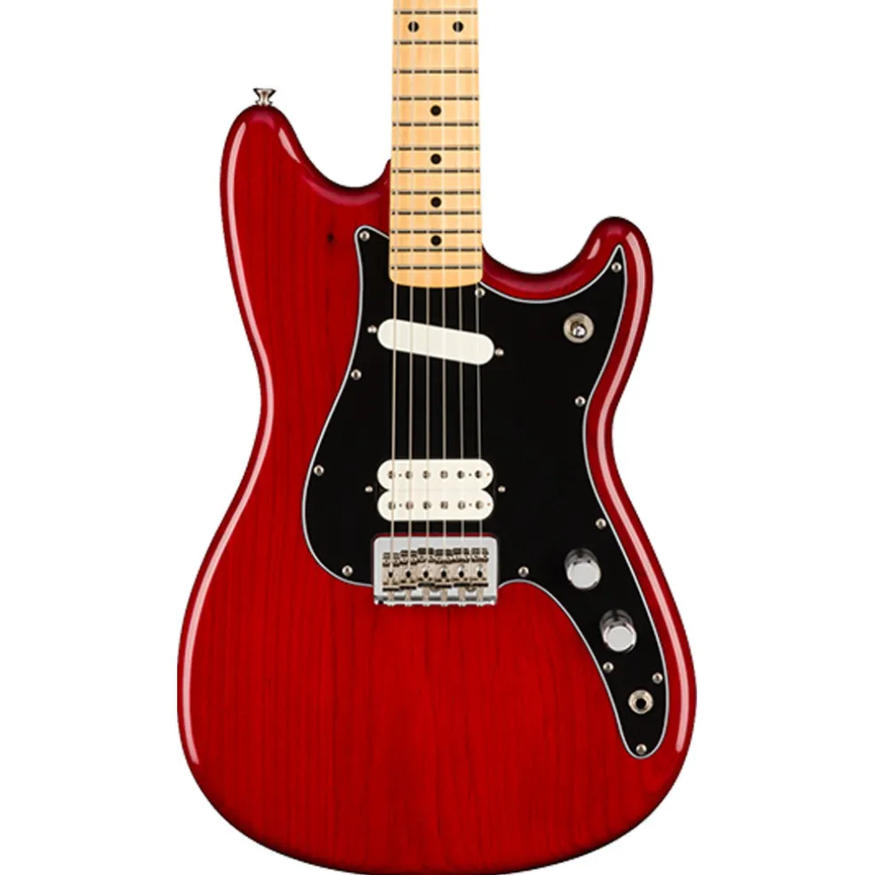 Fender Duo Sonic HS - Crimson Red Transparent - Maple