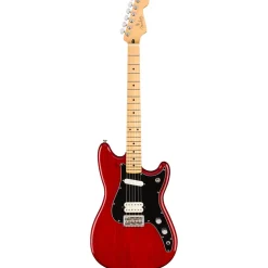 Fender Duo Sonic HS - Crimson Red Transparent - Maple
