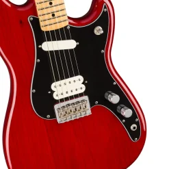 Fender Duo Sonic HS - Crimson Red Transparent - Maple
