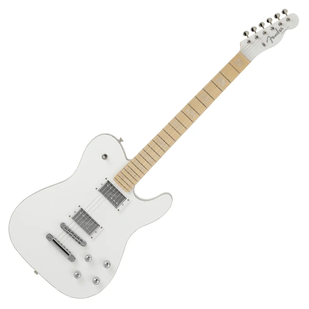 Fender Haruna Telecaster® Boost, Maple Fingerboard, Arctic White