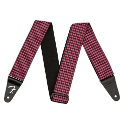 Fender Houndstooth Strap - Pink