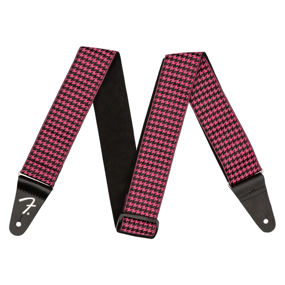 Fender Houndstooth Strap - Pink