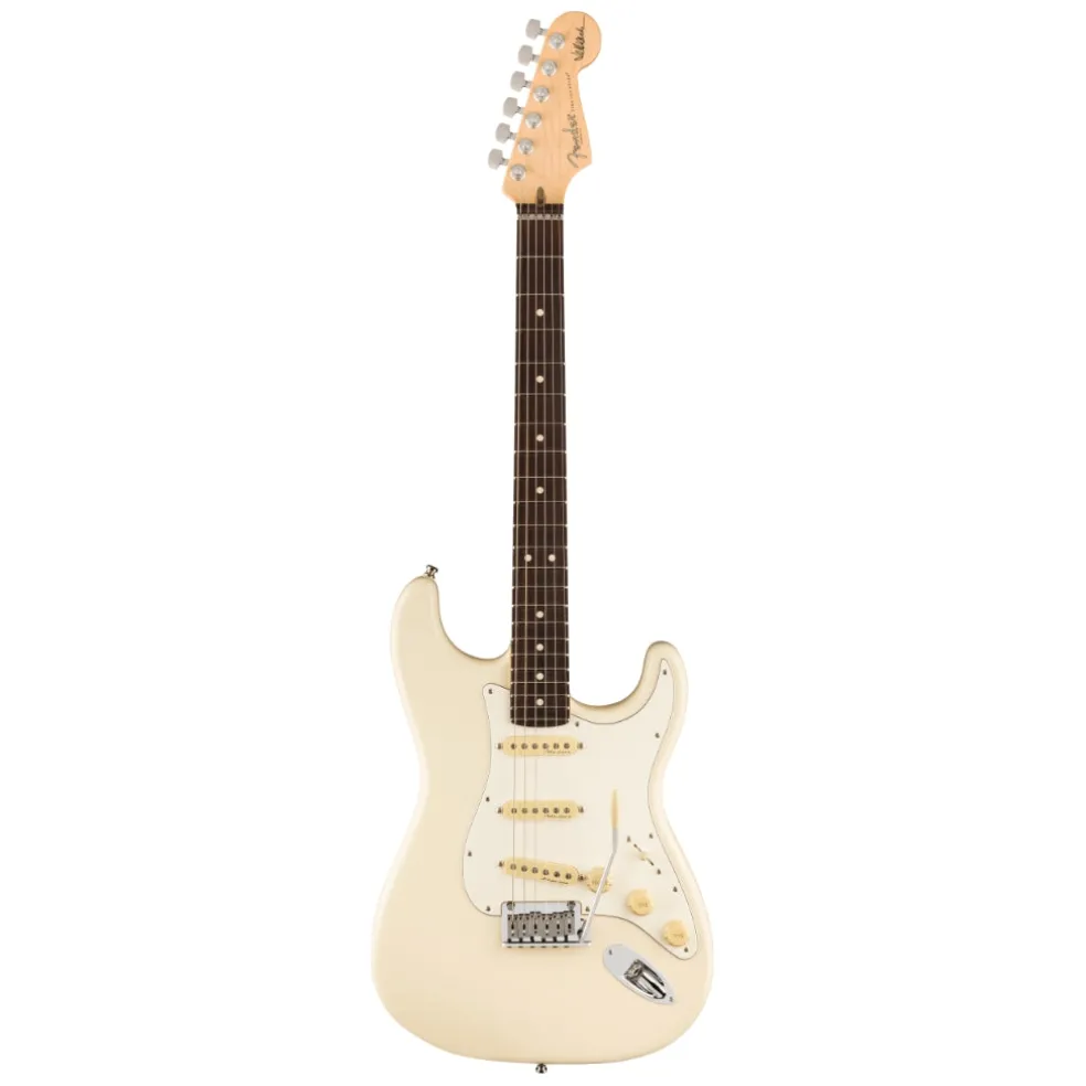 Fender Jeff Beck Stratocaster - Olympic White with Rosewood Fingerboard