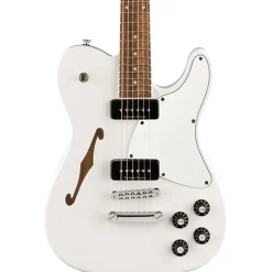Fender Jim Adkins JA-90 Telecaster Thinline - White - Laurel Fretboard